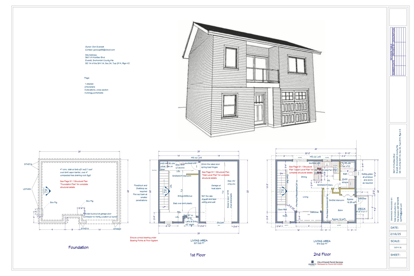 modern home